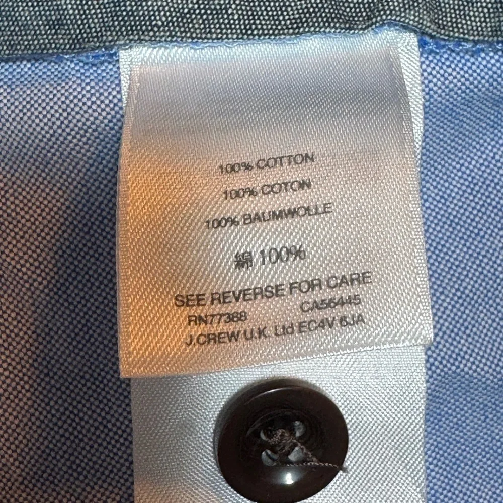 J Crew Mens Cotton Shorts size 36 x 9